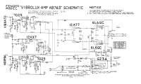 Fender Vibrolux-AB763 - Schematic 